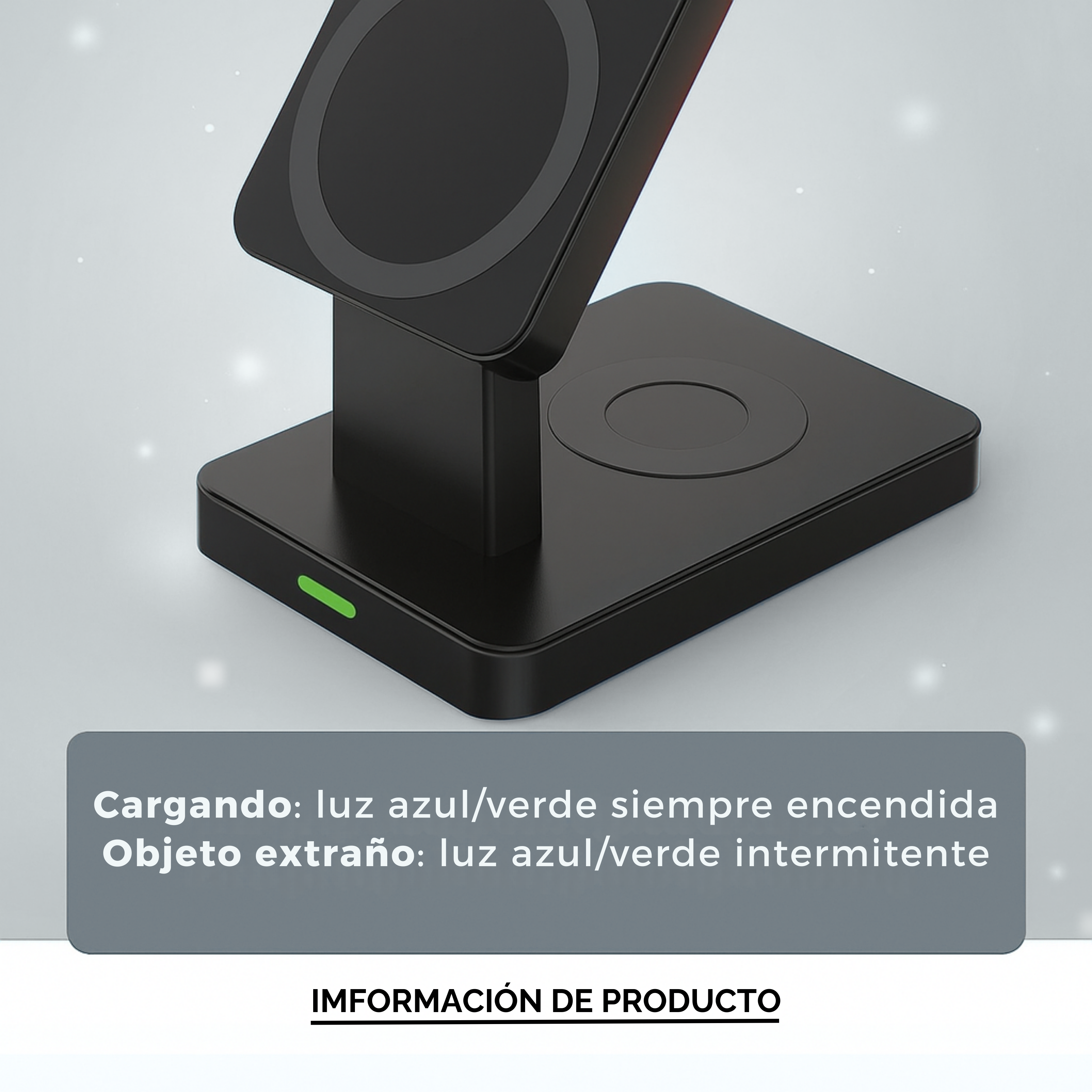Estación de Carga MagSafe 3 en 1 – Todo en Uno para tus Dispositivos Apple