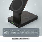 Estación de Carga MagSafe 3 en 1 – Todo en Uno para tus Dispositivos Apple
