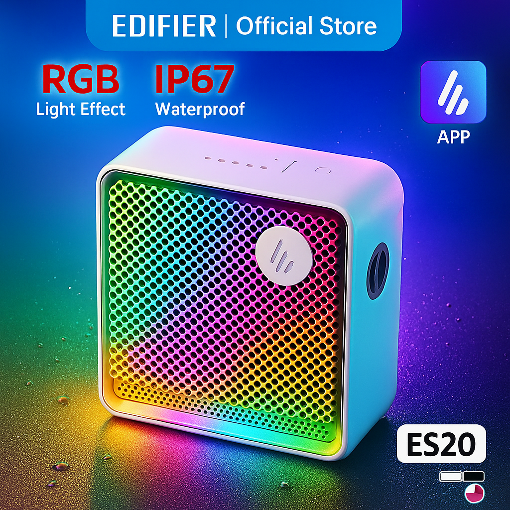 Altavoz Bluetooth Edifier ES20 – Potente y Portátil