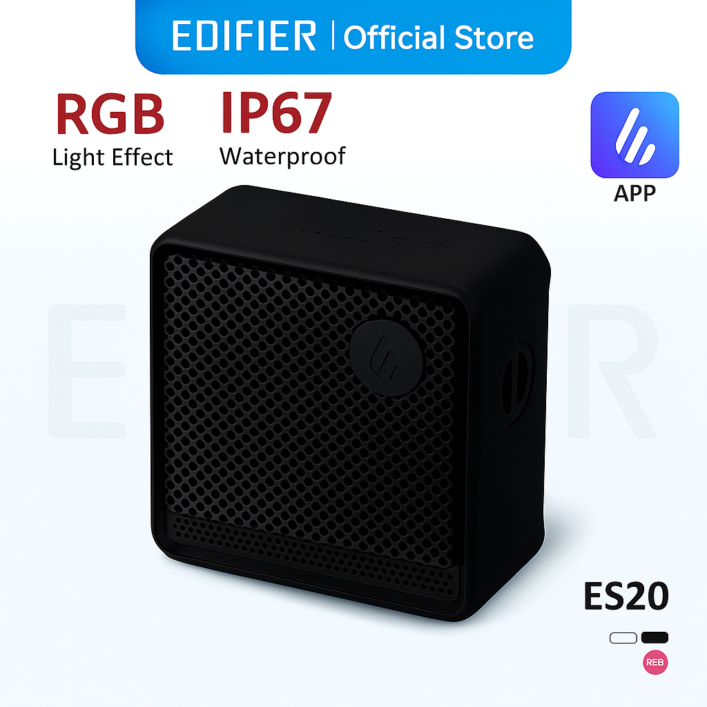 Altavoz Bluetooth Edifier ES20 – Potente y Portátil