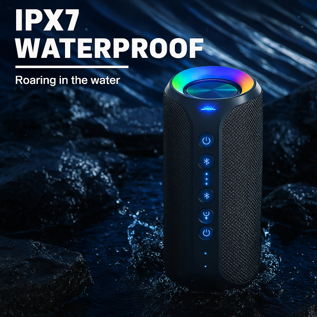 Altavoz Bluetooth Ortizan 40W – Potente y Portátil