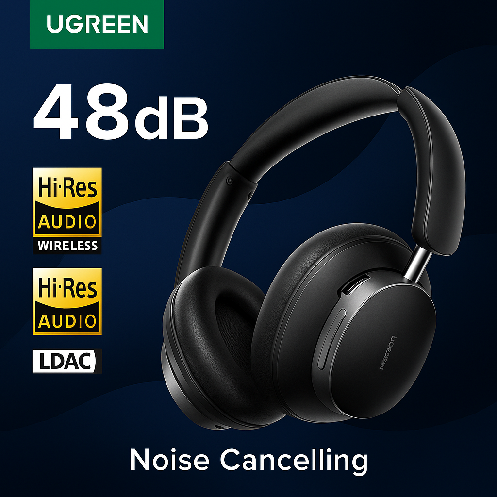 Auriculares Inalámbricos Studio Pro 48dB – Cancelación de Ruido