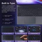 Portátil TECLAST 15.6 – Rápido y Perfecto para Programas y Trabajo